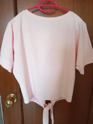 Suéter rosa Evisu talla única con pájaro