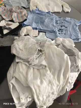 Lote 25 prendas ropa bebé