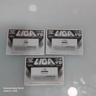 Laliga 25-26 Cromos Fútbol