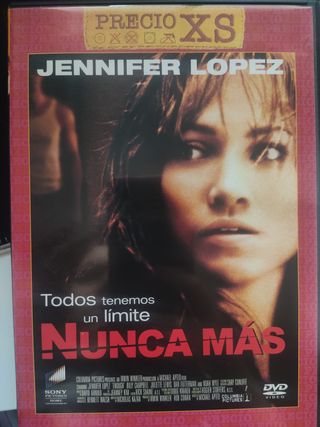 DVD Nunca Más (Jennifer Lopez)