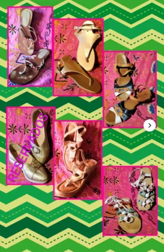 ZAPATOS Y SANDALIAS :1 PAR POR 2€