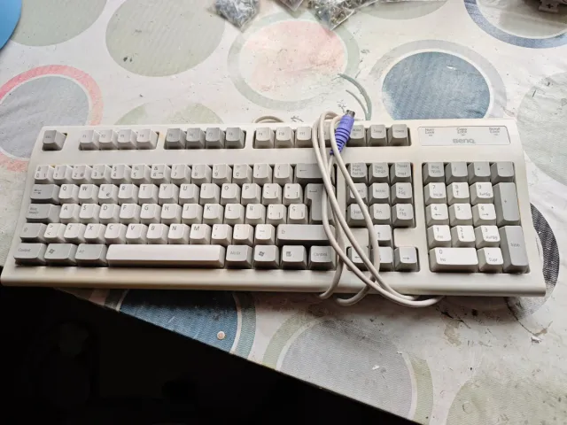 Teclado BenQ Beige/Blanco