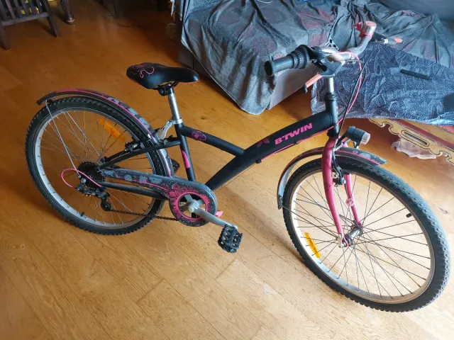 Bicicleta Btwin Poply500 Niña Rosa