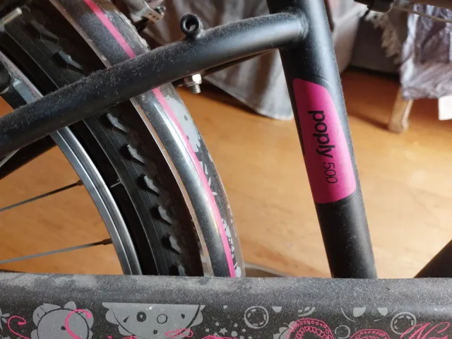 Bicicleta Btwin Poply500 Niña Rosa