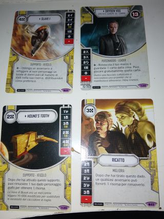 Star Wars Destiny dadi e carte