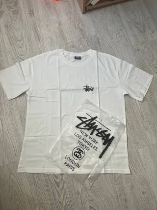 Camiseta Stüssy Blanca