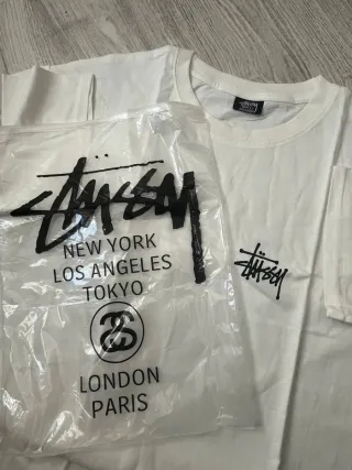Camiseta Stüssy Blanca
