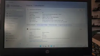 Portátil HP Azul + Funda de regalo