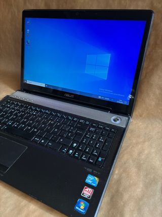 Portátil Asus Negro/Plateado