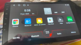 Pantalla Android 2Gb con Marco para C4 2005