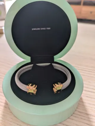 Pulsera Esclava Tous Oro y Plata