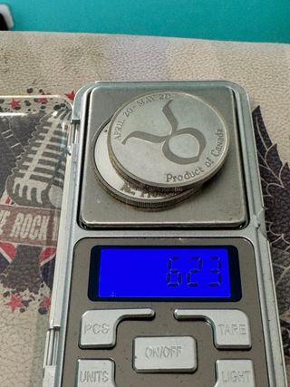2 Onzas Plata Pura Zodiaco (Tauro y Géminis)