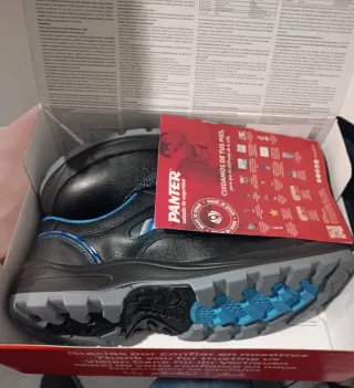 Botas de seguridad Panter Talla 46 (3 pares)