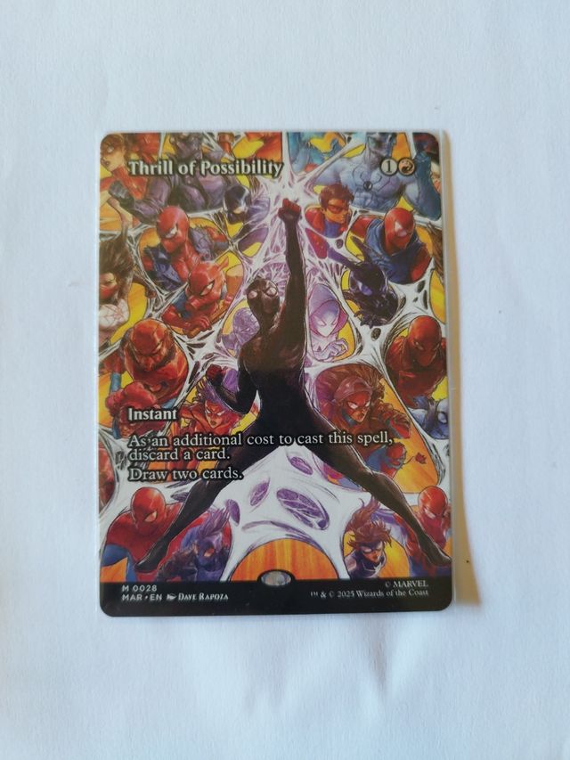 Menu Thrill of Possibility