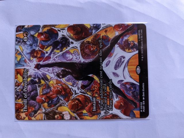 Menu Thrill of Possibility