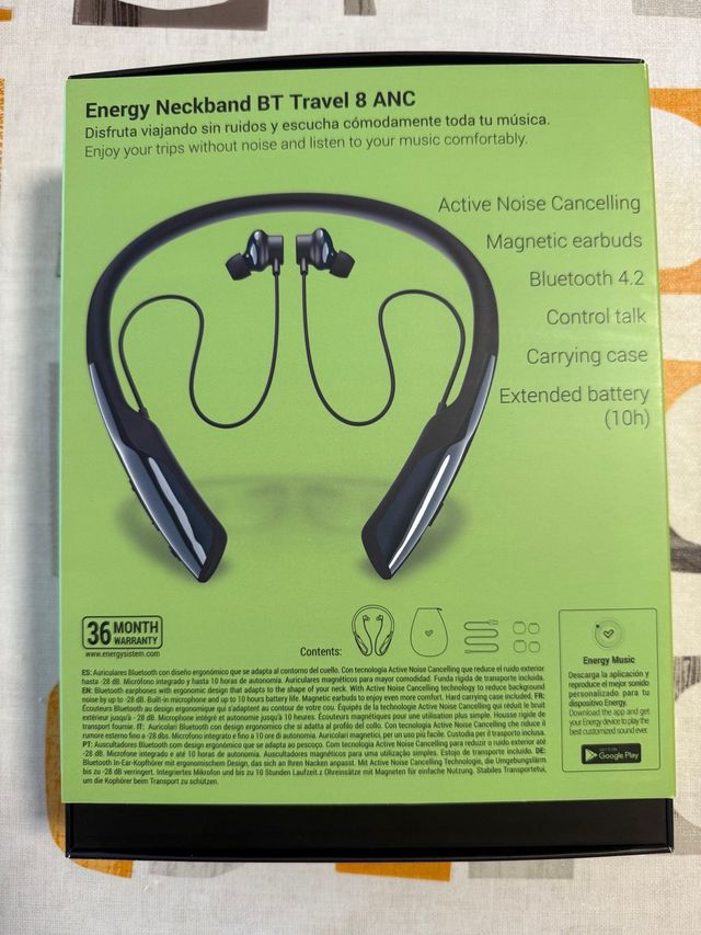 Energy Sistem Travel 8 ANC Neckband