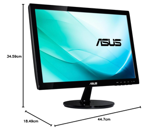 Monitor Asus VGA Negro