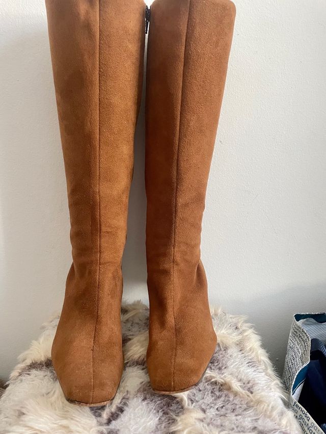 Botas altas marrones talla 38