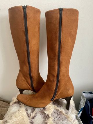 Botas altas marrones talla 38