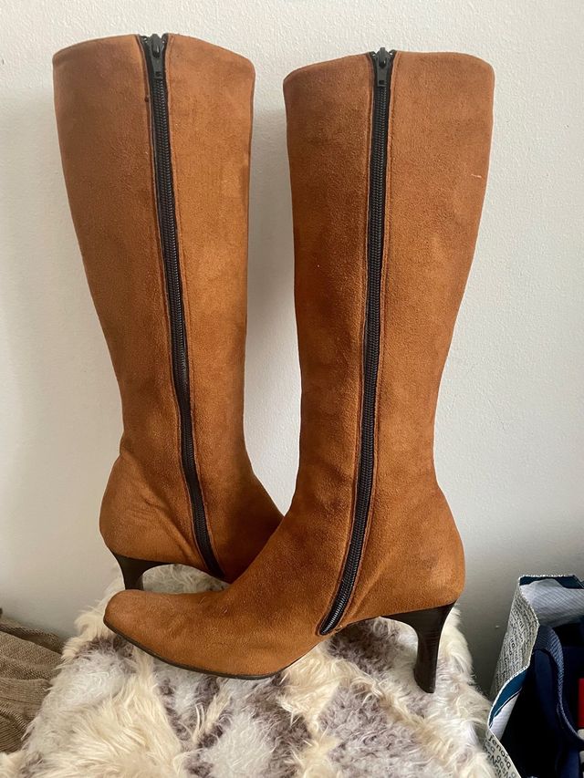 Botas altas marrones talla 38