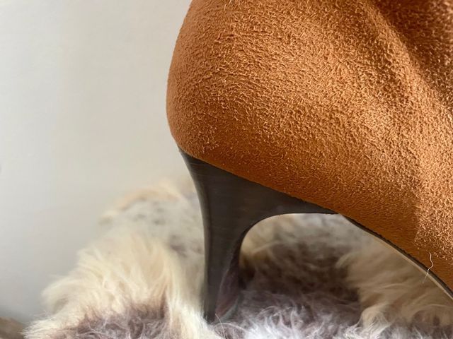 Botas altas marrones talla 38