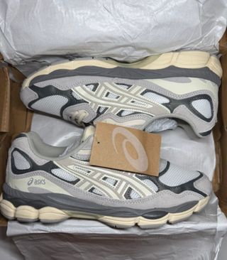 ASICS GEL Zapatillas Deportivas Beige/Gris