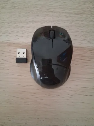 Ratón inalámbrico TNB negro