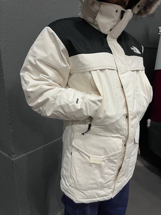 abrigo the north face mcmurdo blanco