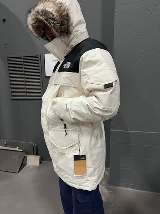 abrigo the north face mcmurdo blanco