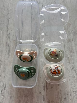 Set 4 ciucci Chicco/Nuk 2-6 mesi