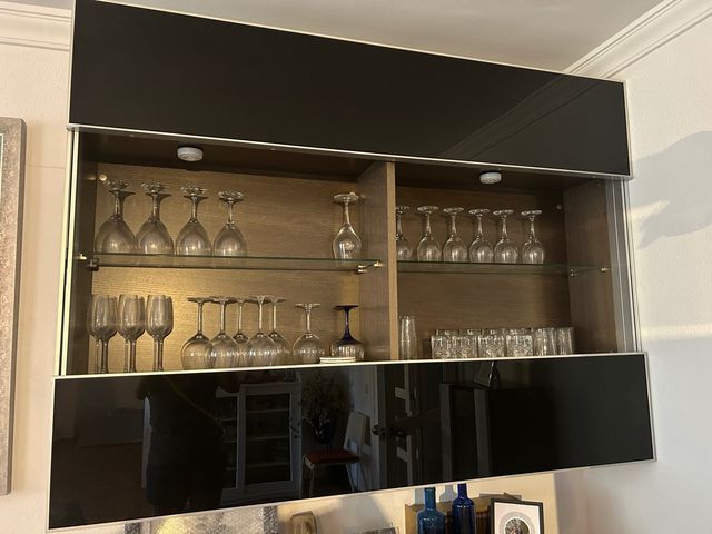 Mueble de salón para copas