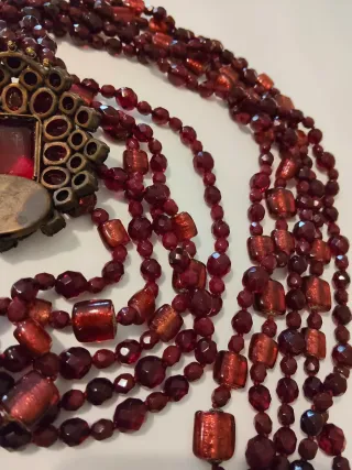 Cintura vintage bordeaux