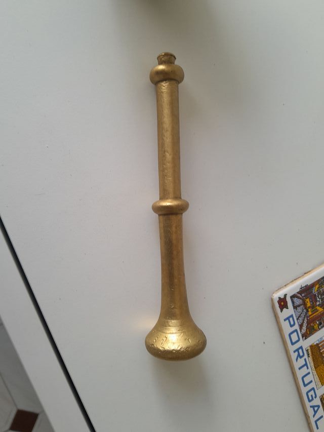 Almirez antiguo bronce macizo