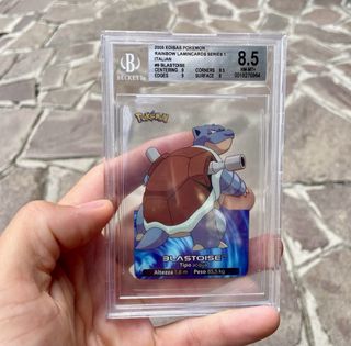 Pokemon Lamincard Blastoise 2005 BGS 8.5
