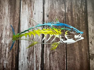 ATÚN METALICO DECORATIVO MULTICOLOR