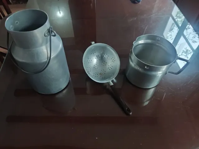 Juego Utensilios Cocina Vintage Metal