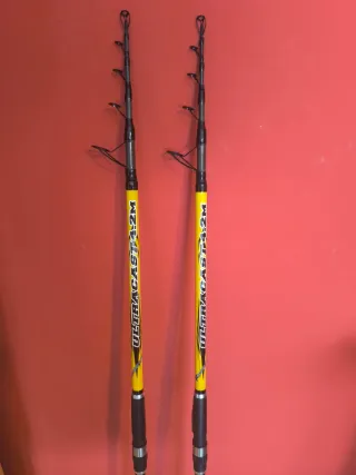 2 Cañas de Surfcasting Ultracast 4.2M c/s carretes