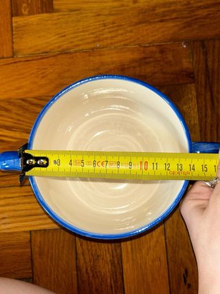 Coppia tazze grandi doppio manico