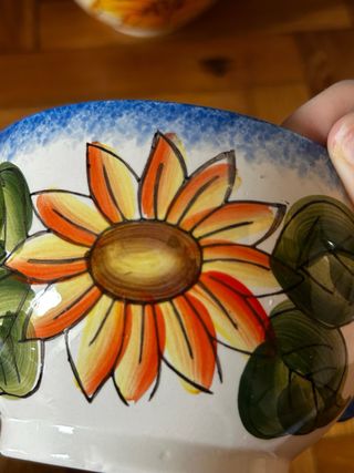 Coppia tazze grandi doppio manico