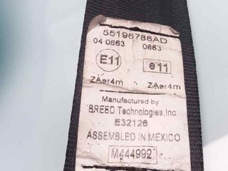 CINTURON SEGURIDAD DELANTERO DERECHO JEEP GR.CHEROKEE (WK)