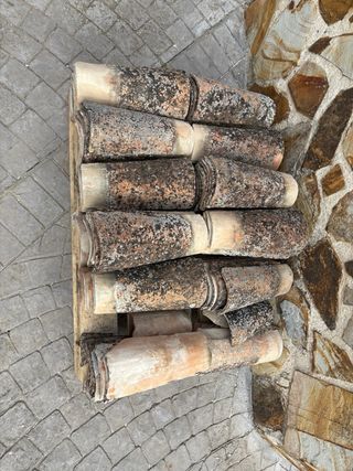 Lote 114 Tejas Árabes Cocidas a Mano