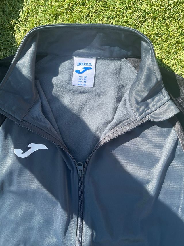 Chándal Joma gris y negro
