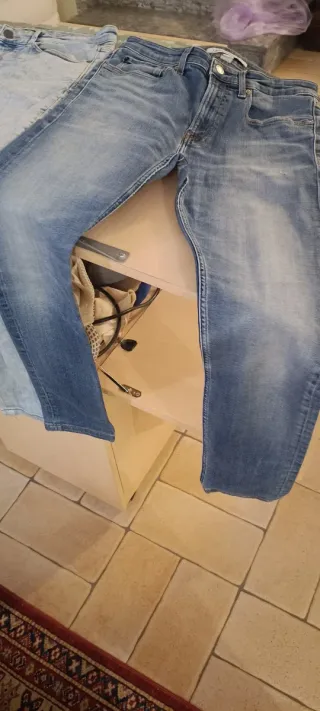 Jeans Uomo Calvin Klein & Pull&Bear Blu