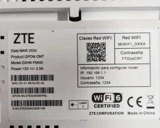 Router WiFi Blanco 5G