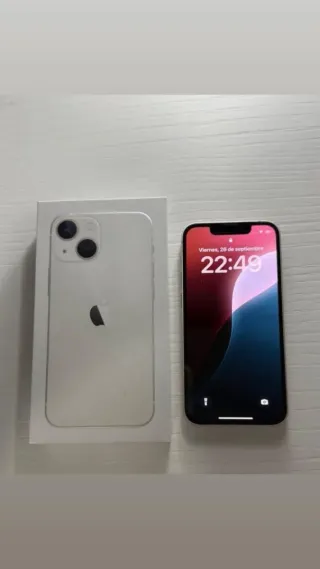 iPhone 13 mini bianco