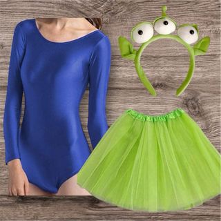 Disfraz 3 piezas Alien Toy Story Talla Única.