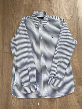 Camisa Rayas Ralph Lauren Azul y Blanca