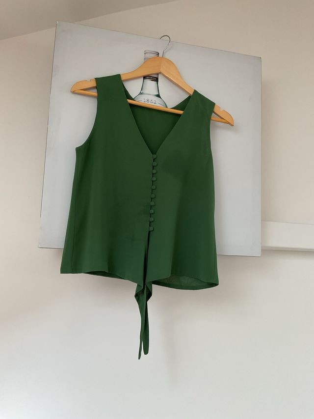 Blusa verde Bimani