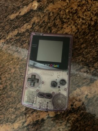 Nintendo Game Boy Color Morado Transparente
