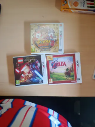 Pack 3 Juegos Nintendo 3DS: Yo-Kai Watch 2, Lego S